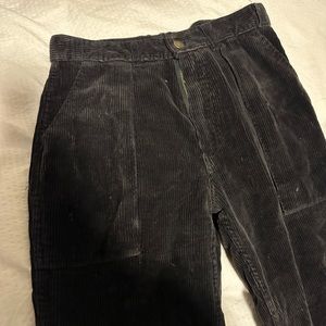 DARK BLUE CORDUROY PANTS VINTAGE DALESPORT
